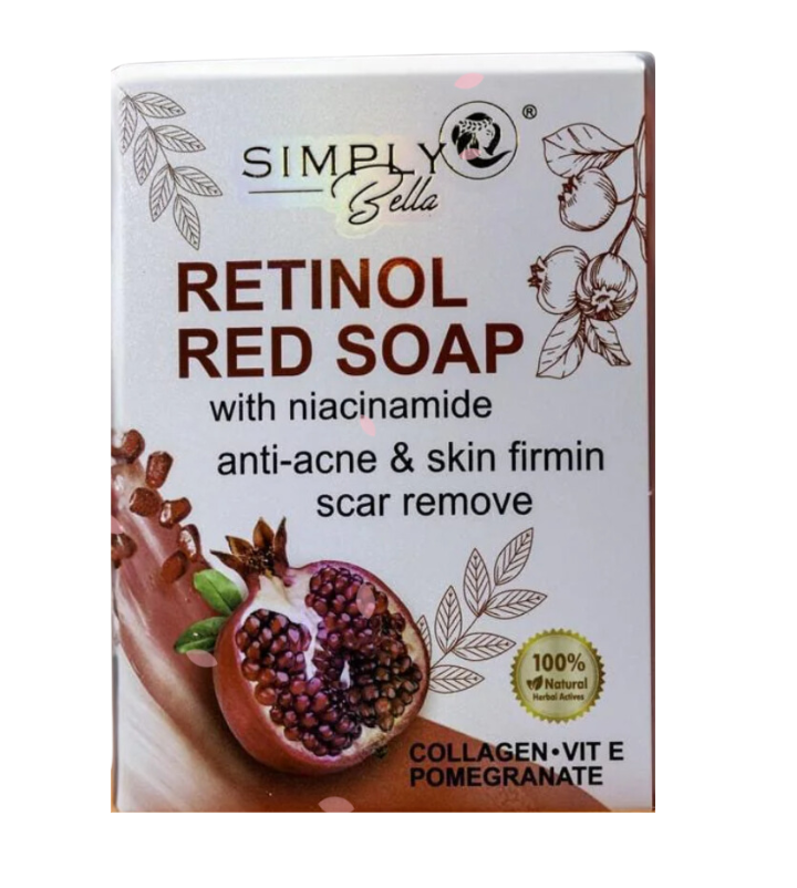 SIMPLY BELLA retinol Red Soap (12PC)