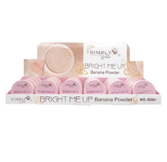 SIMPLY BELLA Bright me up Banana Powder (24PC)