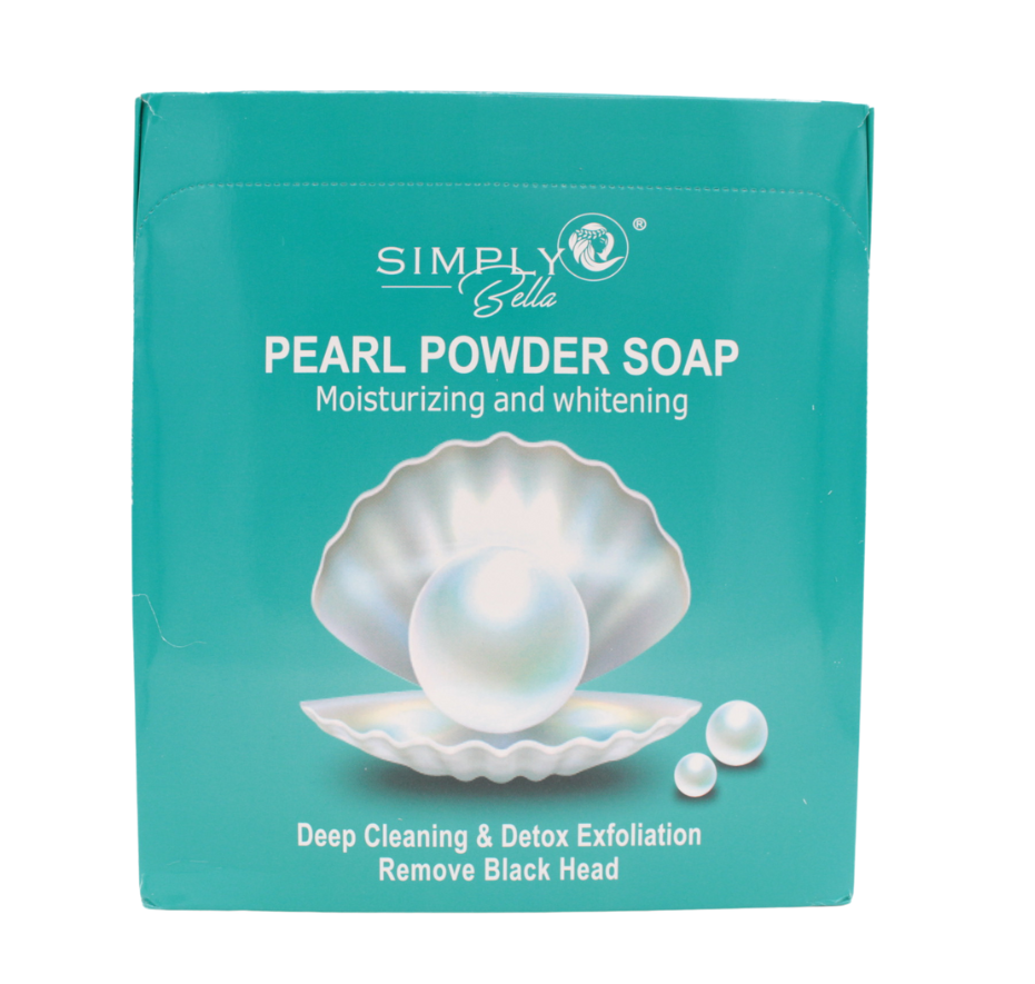 SIMPLY BELLA Pearl Powder Soap (12PC)