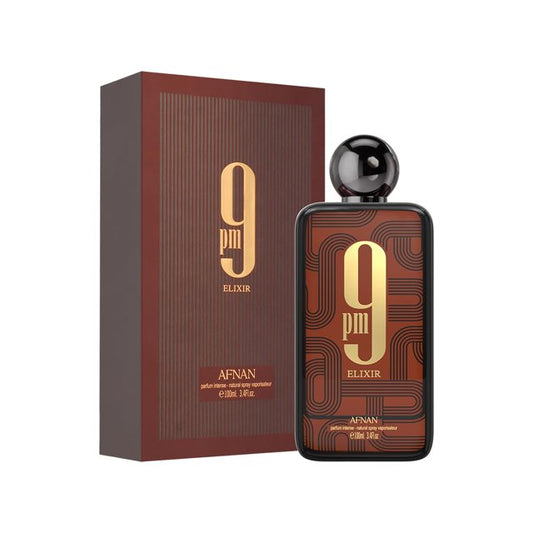 Afnan 9 PM Elixir - Parfum 3.4 oz (3 PCS)